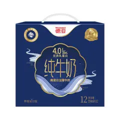 德亚营养早餐奶4.0高蛋白全脂牛奶